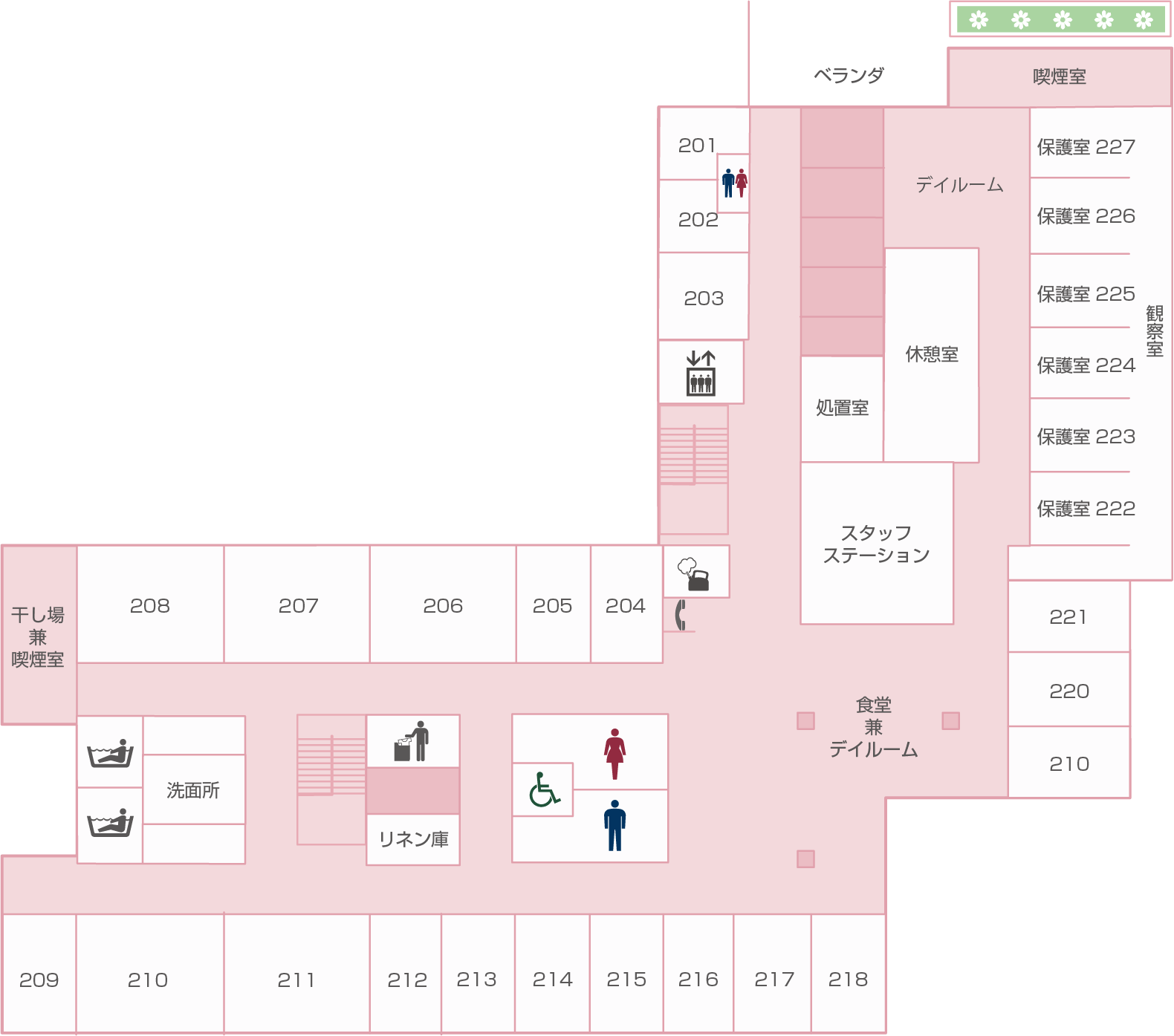 南館2階