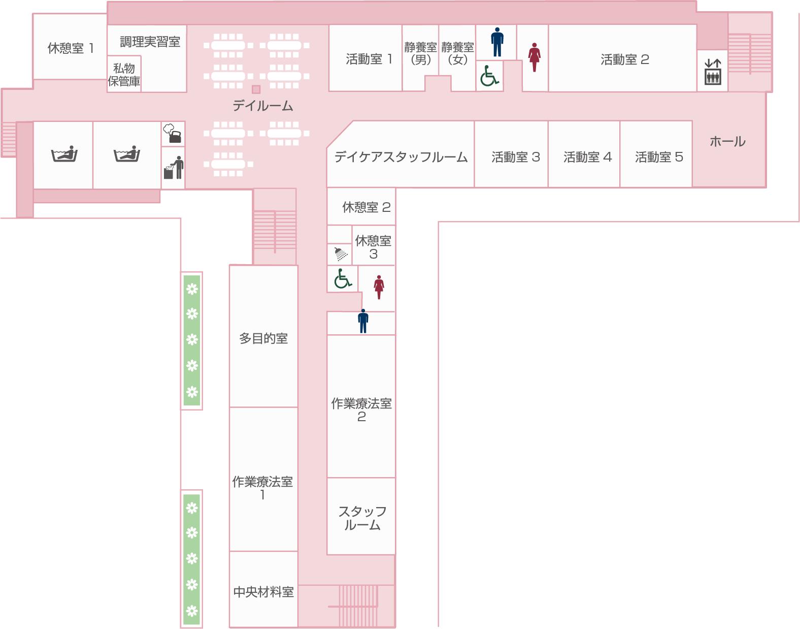 北館2階